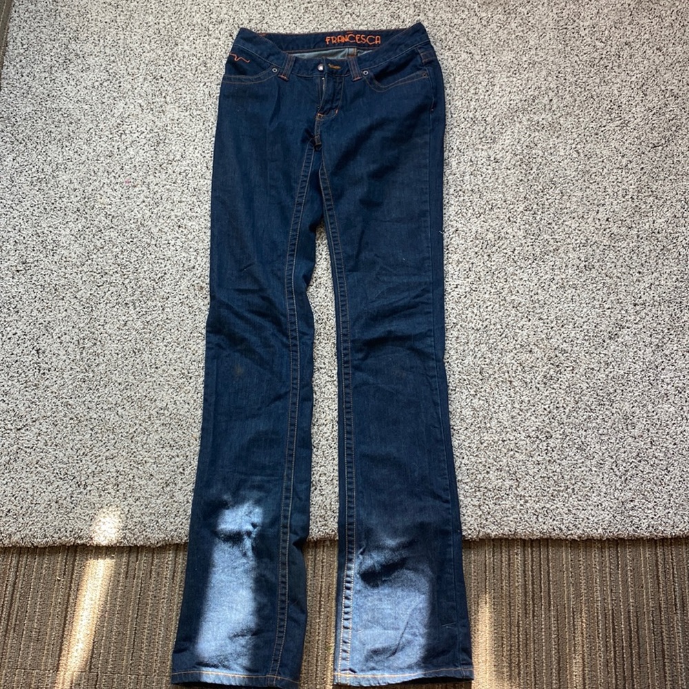 kimes ranch francesca dark wash jeans 4/38.
